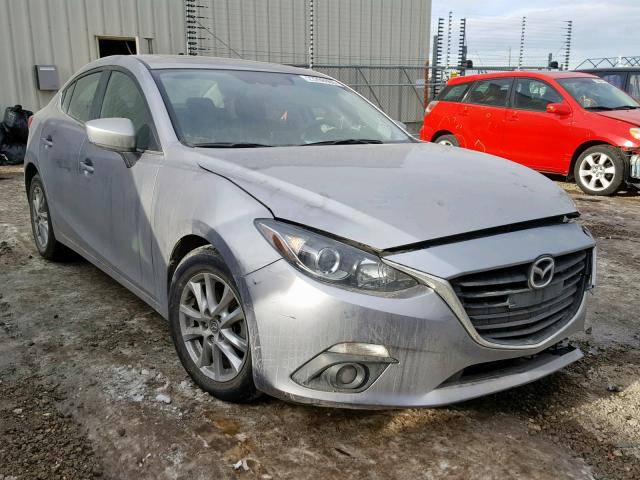 3MZBM1V76EM102462 - 2014 MAZDA 3 TOURING SILVER photo 1