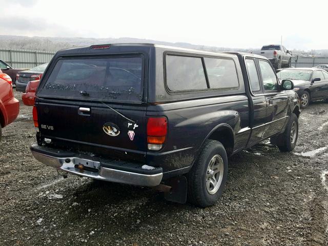 4F4YR16V6YTM15729 - 2000 MAZDA B3000 TROY BLACK photo 4