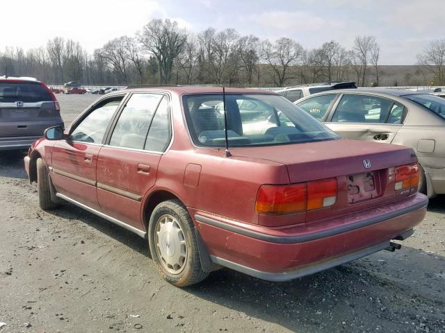 1HGCB767XPA153284 - 1993 HONDA ACCORD EX Қызыл фото 3