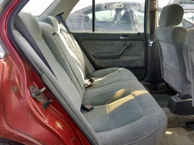1HGCB767XPA153284 - 1993 HONDA ACCORD EX Қызыл фото 6