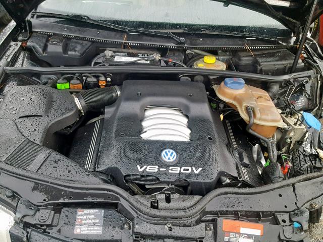 WVWUH23B0YE330559 - 2000 VOLKSWAGEN PASSAT GLX 黑色 照片 7