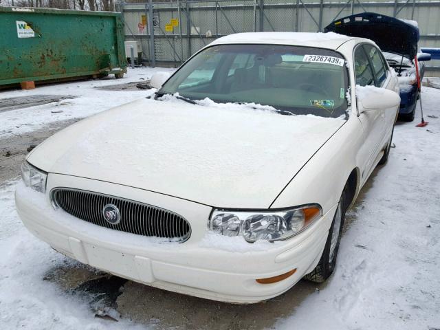 1G4HP54K55U282512 - 2005 BUICK LESABRE CU WHITE photo 2