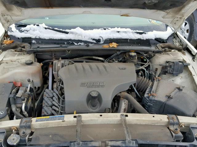 1G4HP54K55U282512 - 2005 BUICK LESABRE CU WHITE photo 7