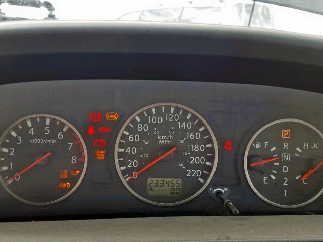 JN8BT08V76W20091 - 2006 NISSAN X-TRAIL XE 黑色 照片 8