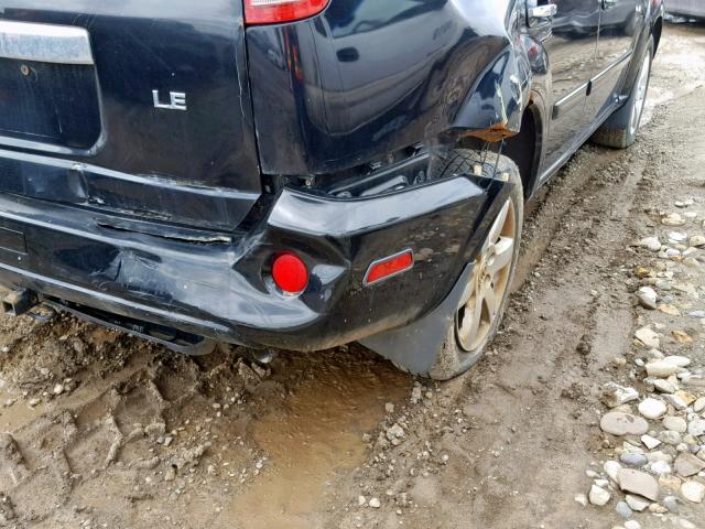 JN8BT08V76W20091 - 2006 NISSAN X-TRAIL XE 黑色 照片 9