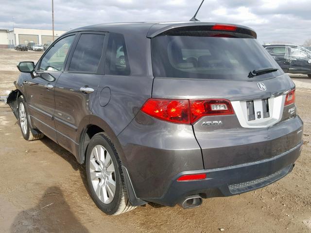 5J8TB1H28BA002693 - 2011 ACURA RDX BROWN photo 3