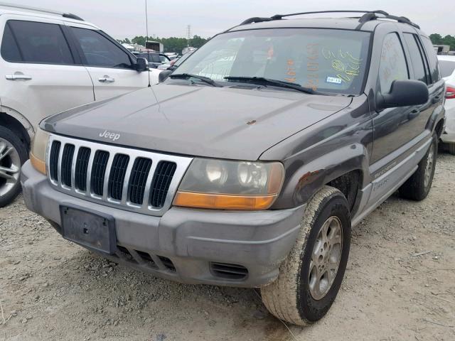 1J4G258S7XC704288 - 1999 JEEP GRAND CHER BROWN photo 2