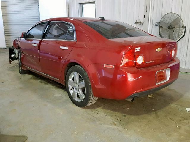 1G1ZC5E07CF274391 - 2012 CHEVROLET MALIBU 1LT წითელი ფოტო 3