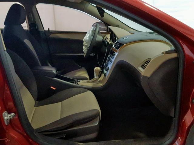 1G1ZC5E07CF274391 - 2012 CHEVROLET MALIBU 1LT წითელი ფოტო 5