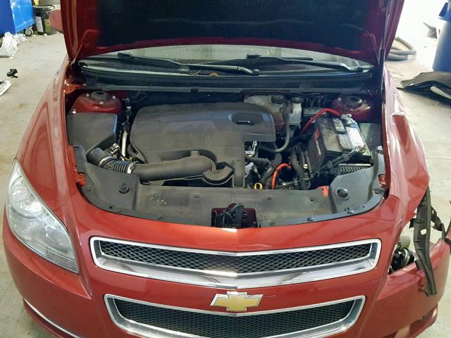 1G1ZC5E07CF274391 - 2012 CHEVROLET MALIBU 1LT წითელი ფოტო 7