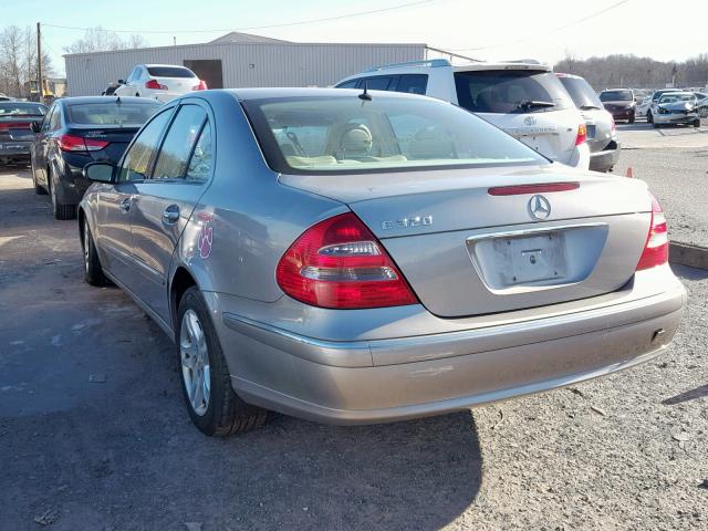 WDBUF65J83A327764 - 2003 MERCEDES-BENZ E 320 BEIGE photo 3