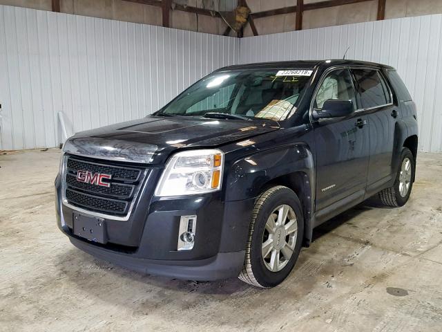 2CTALBEWXA6286280 - 2010 GMC TERRAIN SL BLACK photo 2