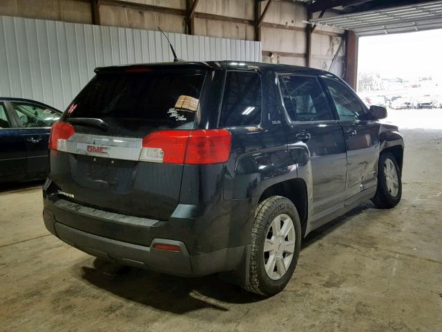 2CTALBEWXA6286280 - 2010 GMC TERRAIN SL BLACK photo 4