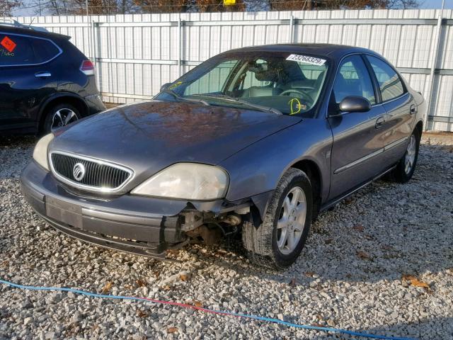 1MEFM55SX2A605368 - 2002 MERCURY SABLE LS P GRAY photo 2