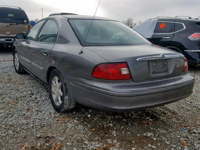 1MEFM55SX2A605368 - 2002 MERCURY SABLE LS P GRAY photo 3