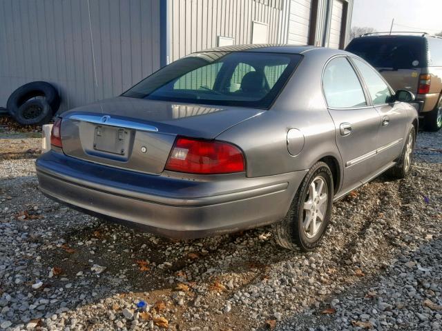 1MEFM55SX2A605368 - 2002 MERCURY SABLE LS P GRAY photo 4