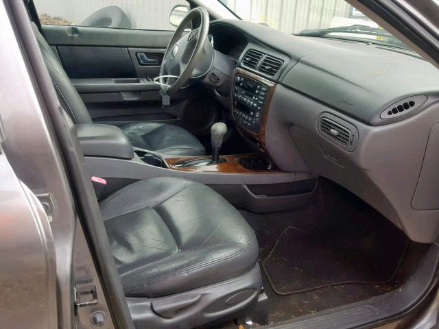 1MEFM55SX2A605368 - 2002 MERCURY SABLE LS P GRAY photo 5