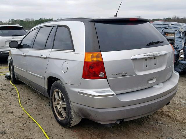 2A8GM68XX7R282387 - 2007 CHRYSLER PACIFICA T SILVER photo 3