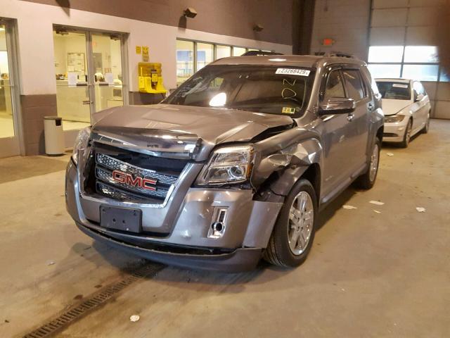 2GKALWEK2C6393119 - 2012 GMC TERRAIN SL GRAY photo 2