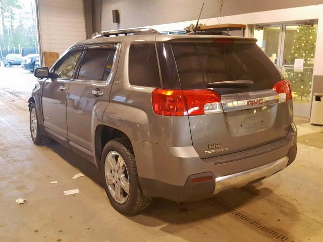 2GKALWEK2C6393119 - 2012 GMC TERRAIN SL GRAY photo 3