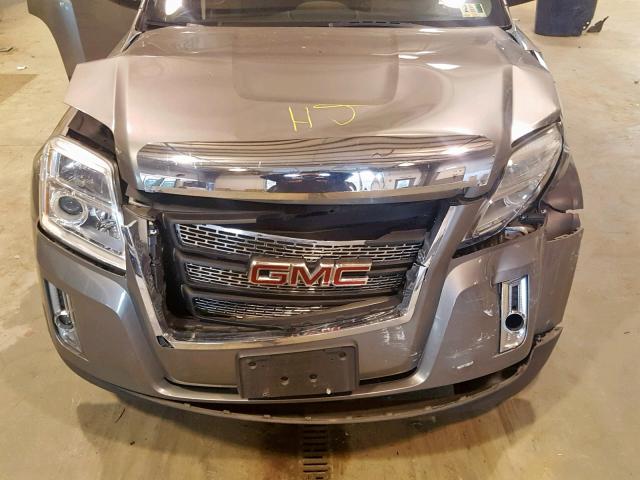 2GKALWEK2C6393119 - 2012 GMC TERRAIN SL GRAY photo 7