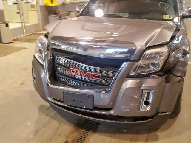 2GKALWEK2C6393119 - 2012 GMC TERRAIN SL GRAY photo 9