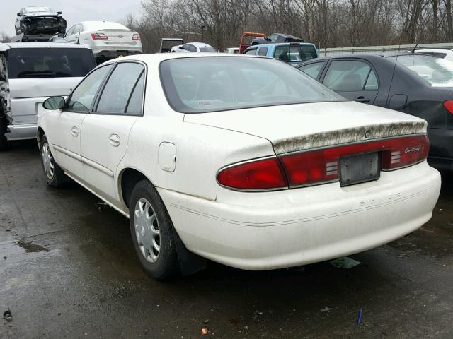 2G4WS52J041219330 - 2004 BUICK CENTURY CU WHITE photo 3