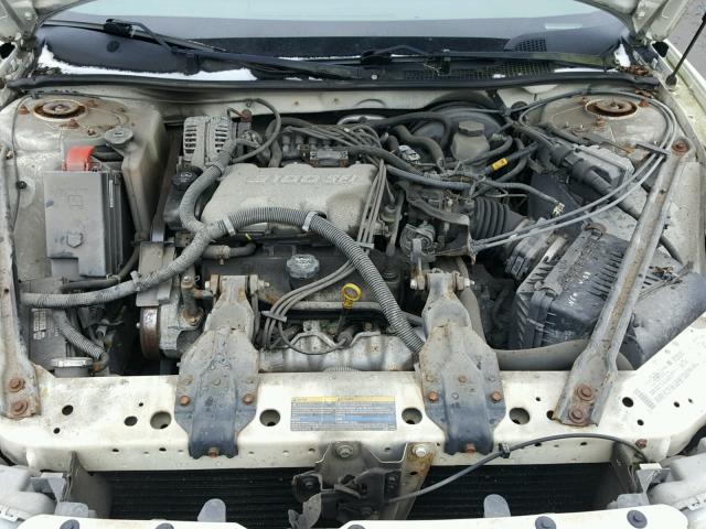 2G4WS52J041219330 - 2004 BUICK CENTURY CU WHITE photo 7