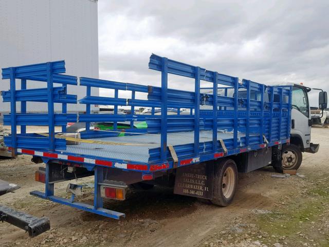 54DC4W1B6DS801395 - 2013 ISUZU NPR HD WHITE photo 4