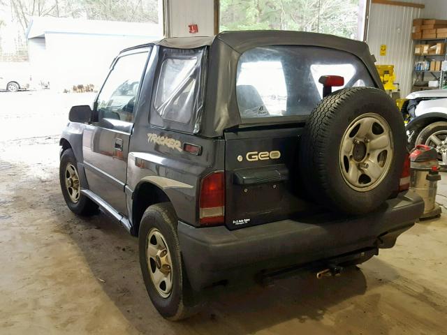 2CNBJ1864T6927496 - 1996 GEO TRACKER BLACK photo 3