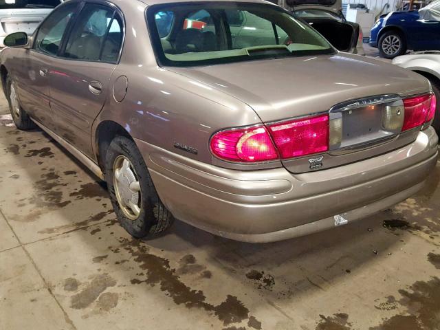 1G4HP54K2YU275019 - 2000 BUICK LESABRE CU TAN photo 3