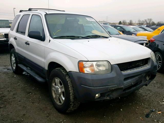 1FMYU93183KD49511 - 2003 FORD ESCAPE XLT WHITE photo 1