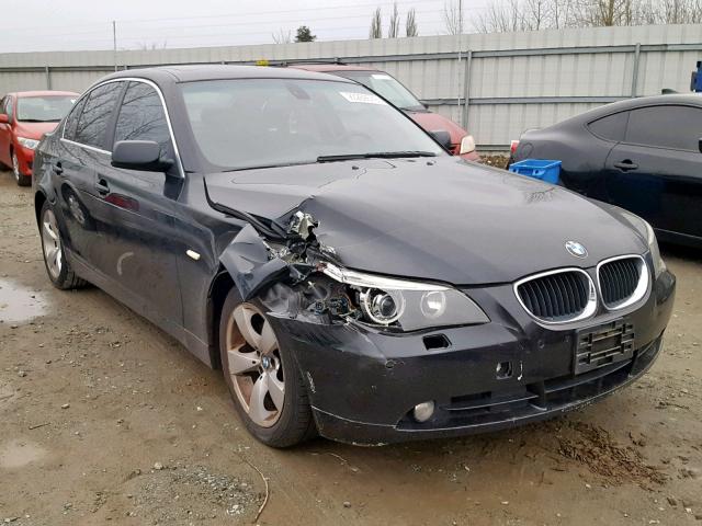 WBANE73546CM31114 - 2006 BMW 530 I BLACK photo 1