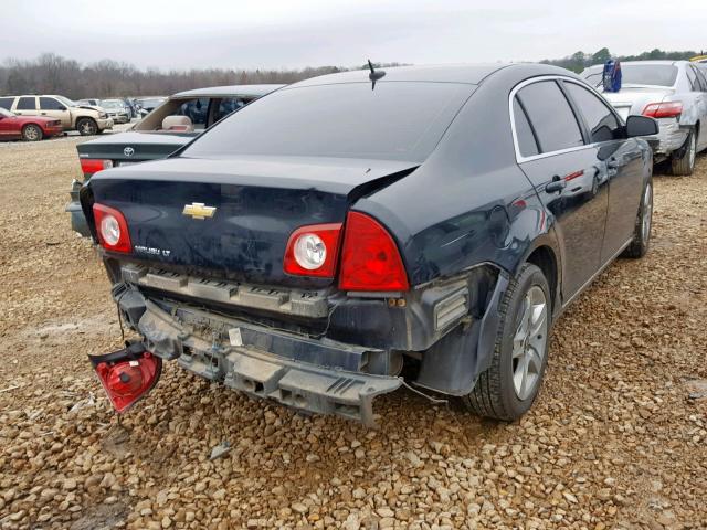 1G1ZC5EB4AF244571 - 2010 CHEVROLET MALIBU 1LT BLACK photo 4