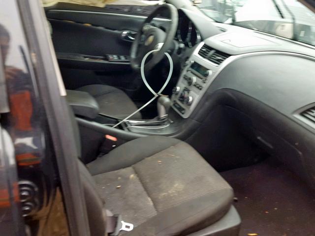 1G1ZC5EB4AF244571 - 2010 CHEVROLET MALIBU 1LT BLACK photo 5