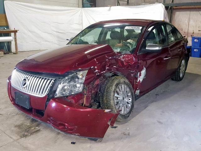 1MEHM40W18G621347 - 2008 MERCURY SABLE LUXU BURGUNDY photo 2