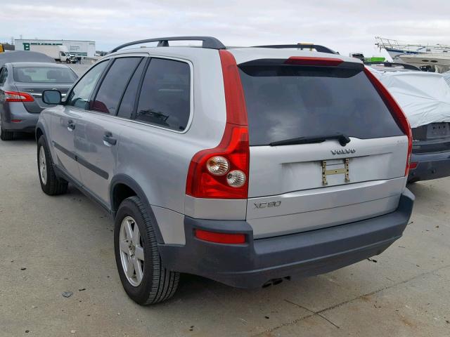 YV4CY592661257848 - 2006 VOLVO XC90 SILVER photo 3