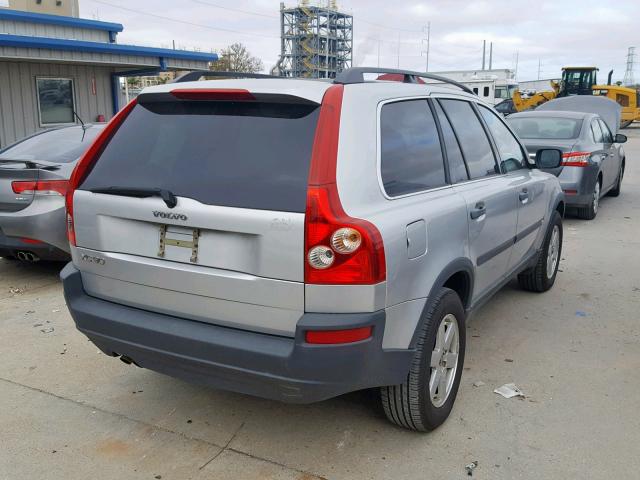 YV4CY592661257848 - 2006 VOLVO XC90 SILVER photo 4