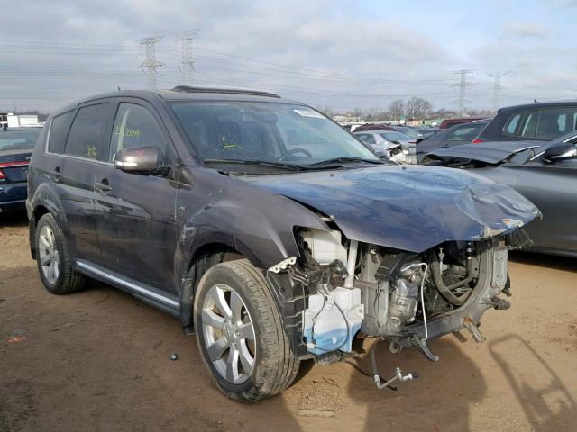 JA4JT5AX6DU006432 - 2013 MITSUBISHI OUTLANDER GRAY photo 1