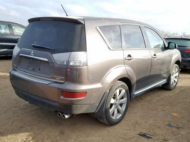 JA4JT5AX6DU006432 - 2013 MITSUBISHI OUTLANDER GRAY photo 4