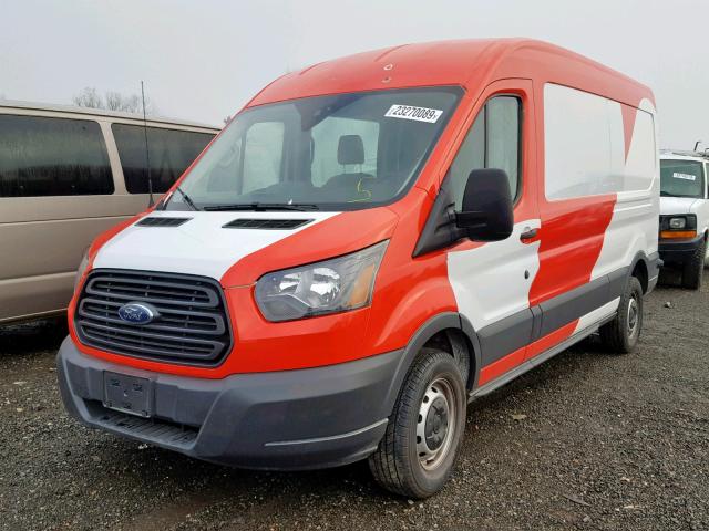 1FTYE2CM7JKA13817 - 2018 FORD TRANSIT T- 白色 照片 2