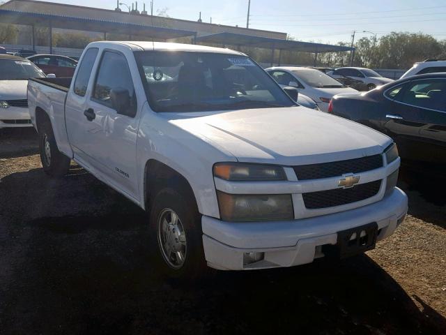 1GCCS198758261172 - 2005 CHEVROLET COLORADO WHITE photo 1