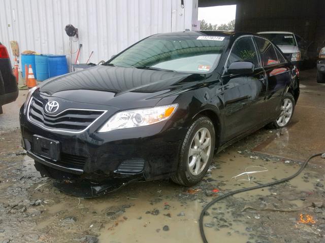 4T4BF3EK2BR149980 - 2011 TOYOTA CAMRY BASE BLACK photo 2