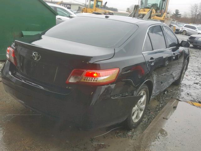4T4BF3EK2BR149980 - 2011 TOYOTA CAMRY BASE BLACK photo 4