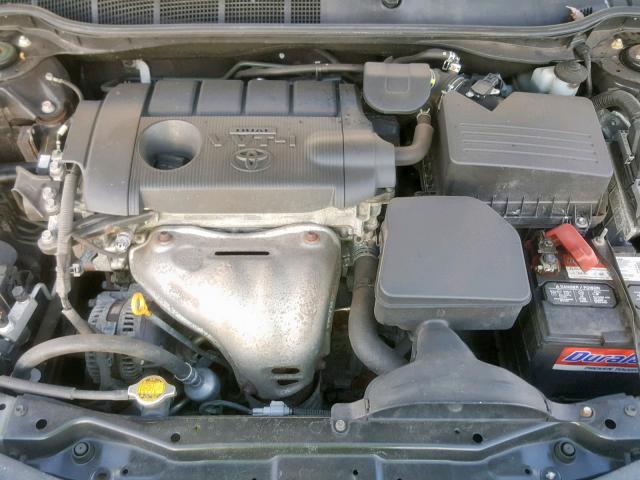 4T4BF3EK2BR149980 - 2011 TOYOTA CAMRY BASE BLACK photo 7