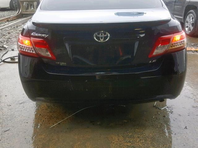 4T4BF3EK2BR149980 - 2011 TOYOTA CAMRY BASE BLACK photo 9