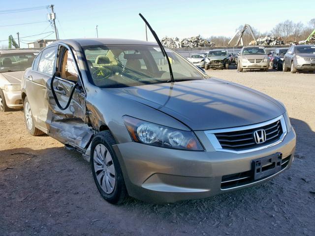 1HGCP26359A194412 - 2009 HONDA ACCORD LX TAN photo 1