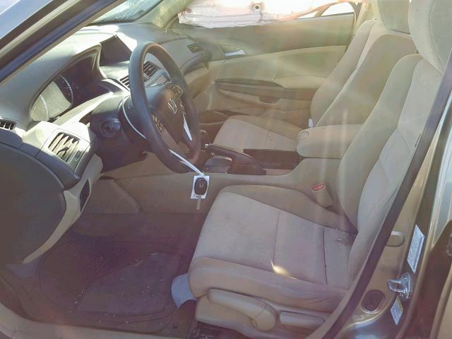 1HGCP26359A194412 - 2009 HONDA ACCORD LX TAN photo 5