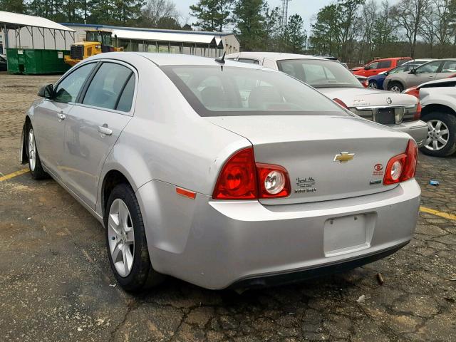 1G1ZA5EU6BF288080 - 2011 CHEVROLET MALIBU LS 银色 照片 3