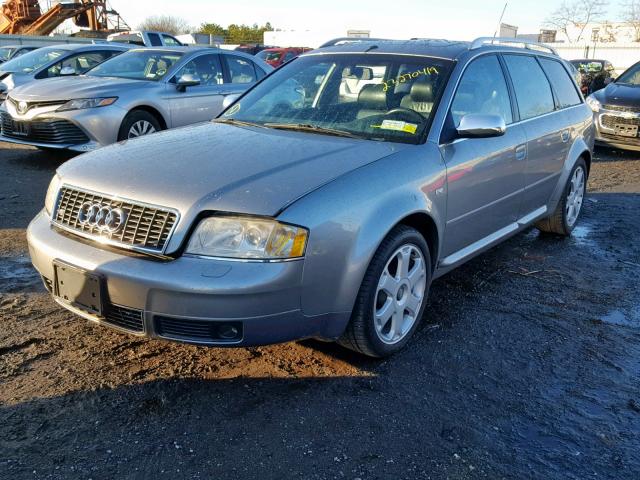 WAUXU64B82N054974 - 2002 AUDI S6 AVANT Q SILVER photo 2